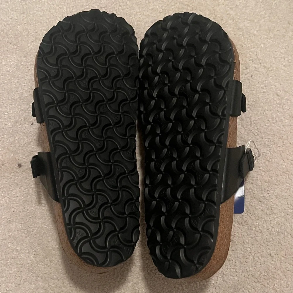 NWT: Mayari Birkenstock Women's Black and Brown Sandals - Picture 4 of 4